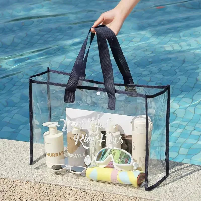 Bolsa de Praia Transparente a Prova d'água